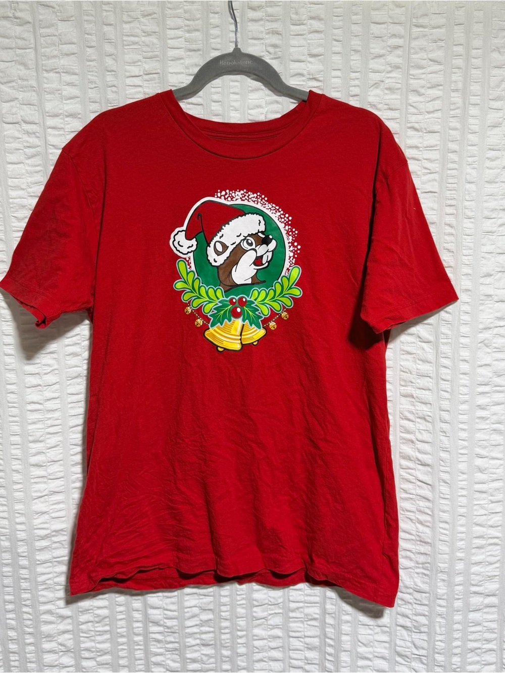 Big-ee’s Christmas 2025 Red Cotton unisex tee- L